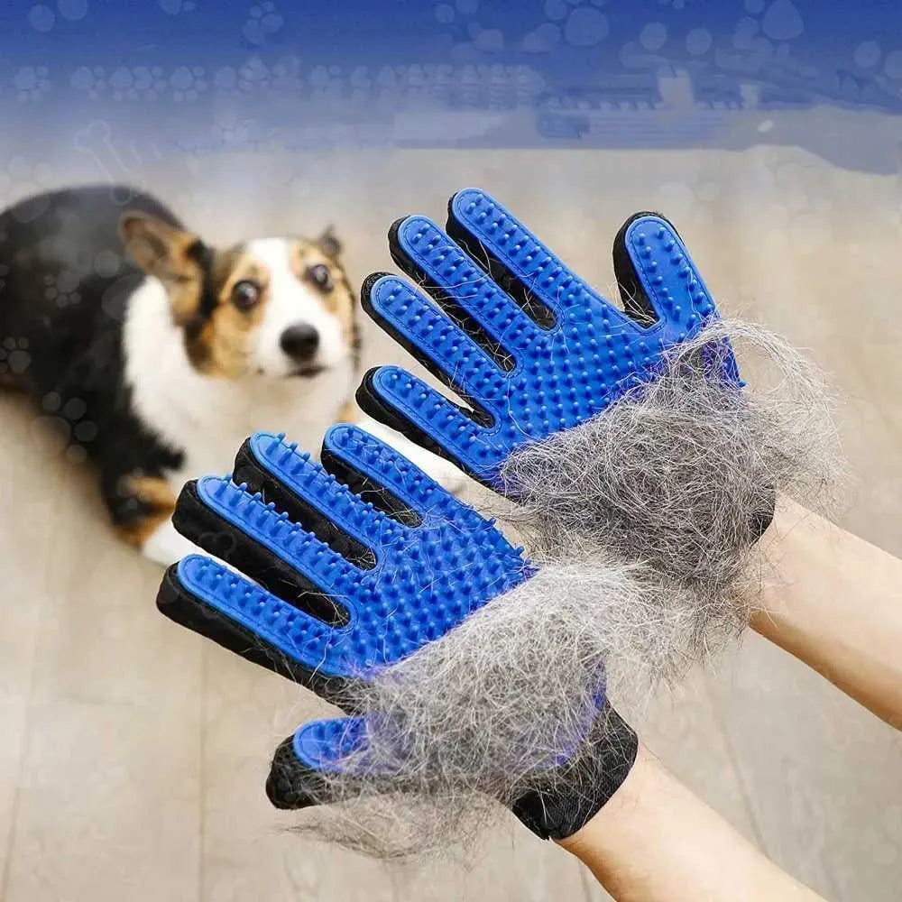 Pet Dog Cat Grooming Cleaning Glove