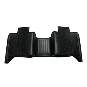 All-Weather TPE Front And Rear Row Floor Liners Floor Mats Fit For Toyota Tundra CrewMax Cab 2022-2025, Custom Fit Tundra Car Mats 20484