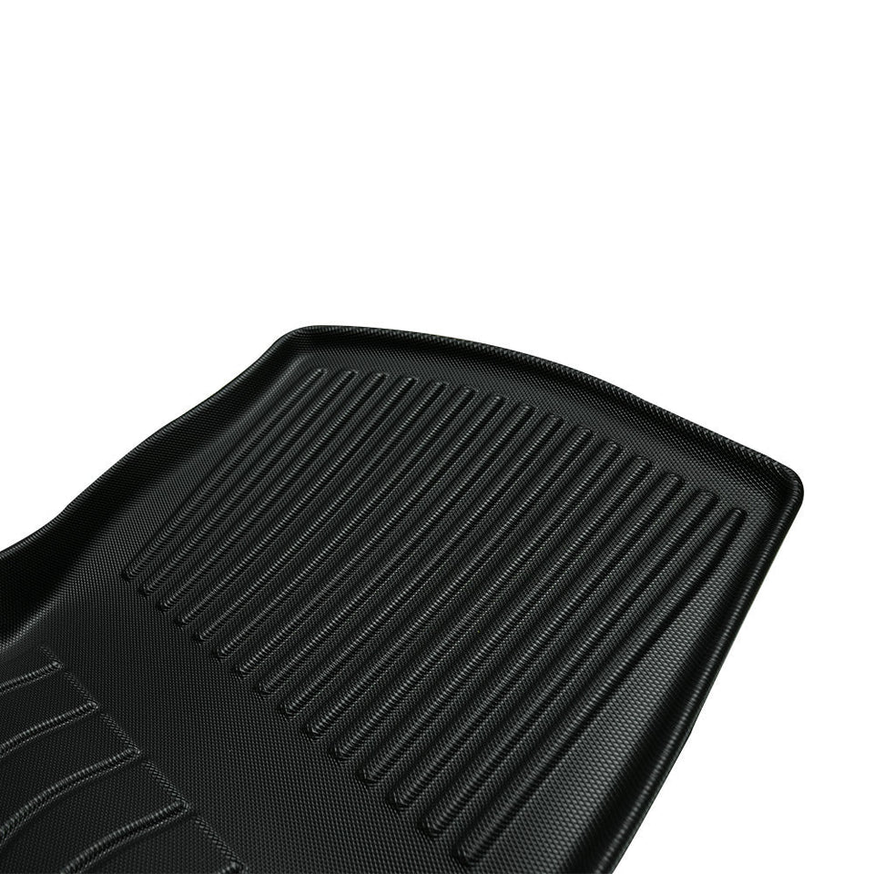 All-Weather TPE Front And Rear Row Floor Liners Floor Mats Fit For Toyota Tundra CrewMax Cab 2022-2025, Custom Fit Tundra Car Mats 20484