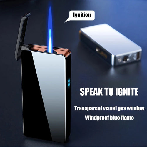 Intelligent Voice-activated Windproof Flame Lighter