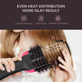 4 in 1 hair straightener curling iron styling comb