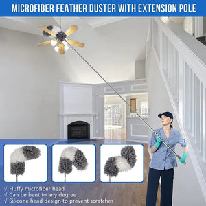 Duster Brush Microfiber Duster Extendable Gap
