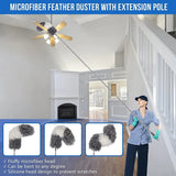 Duster Brush Microfiber Duster Extendable Gap