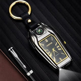 USB Electric Lighter Outdoor Compass Emergency