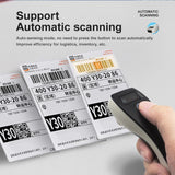 Mini Barcode Scanner W6 Wireless 1D 2D CMOS