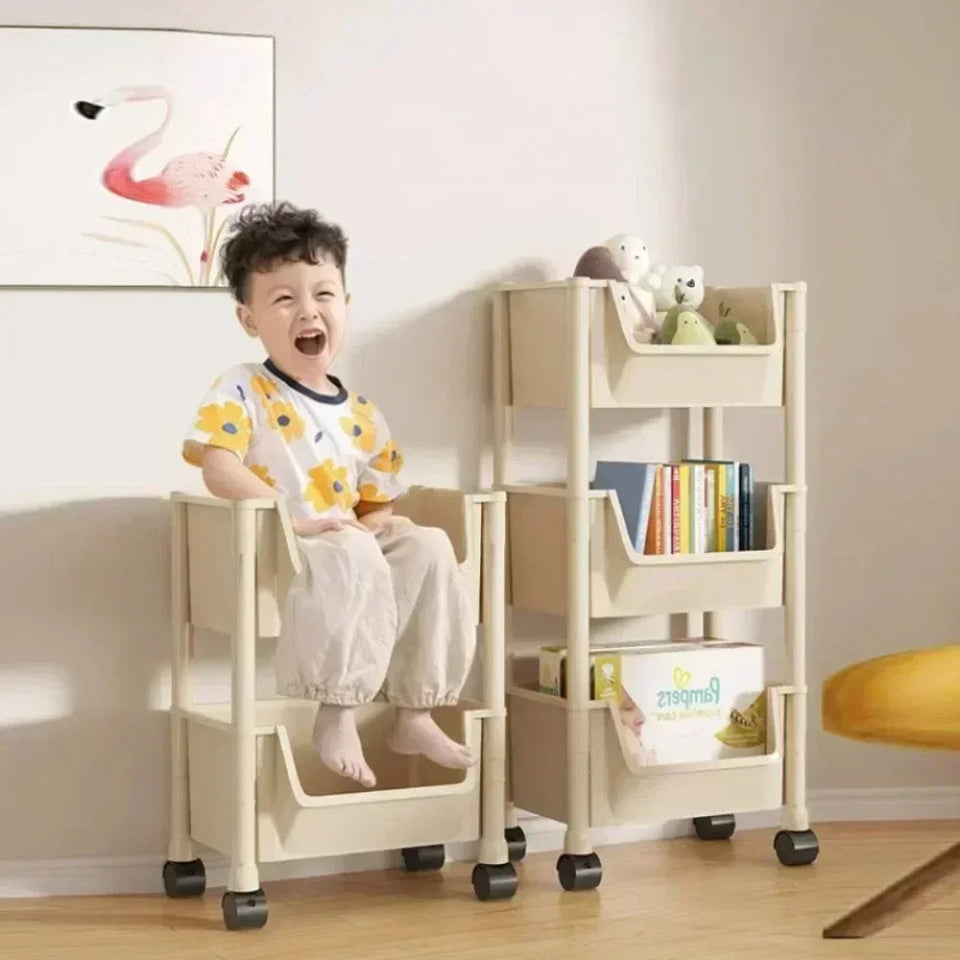 Corner Narrow Slit Storage Cabinet Bathroom Living Room Storage Rack