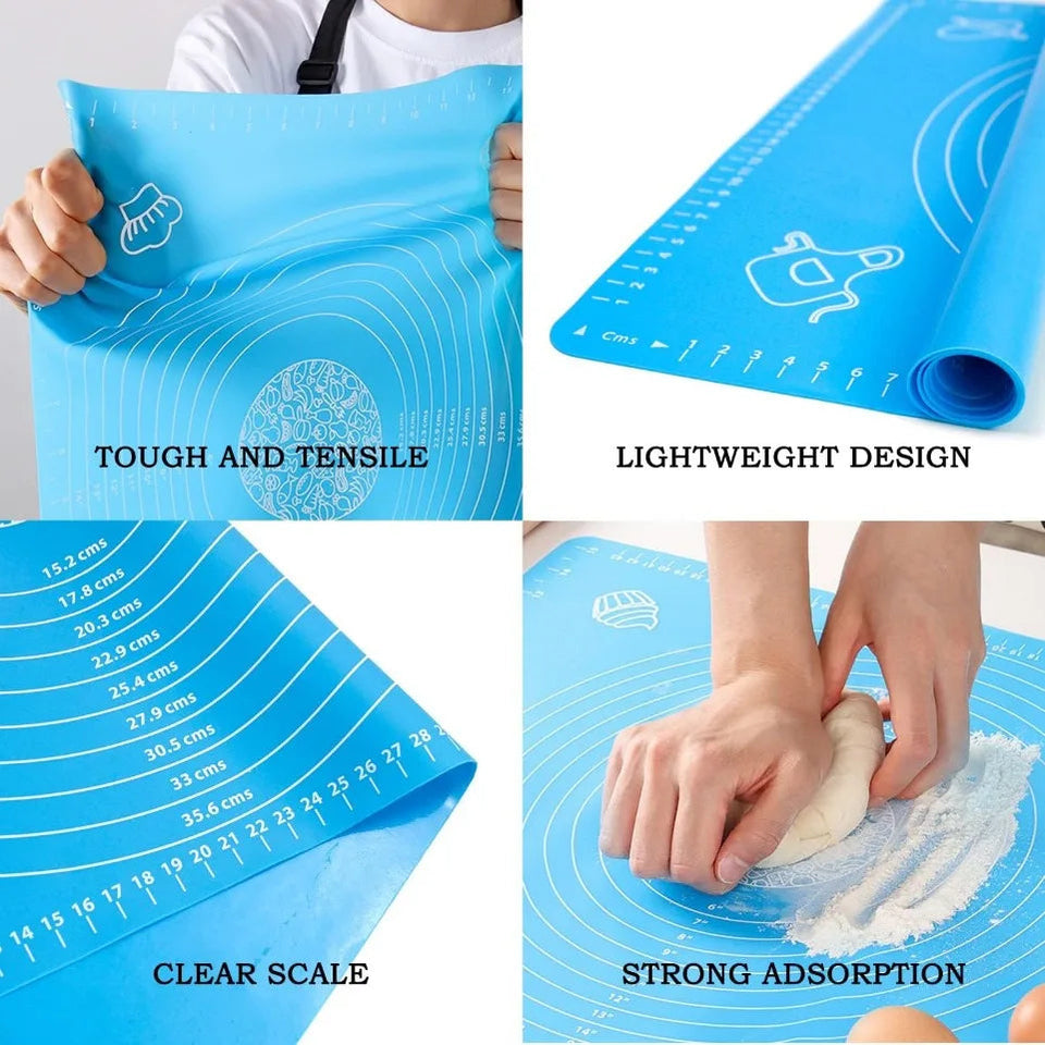 Non-Stick Silicone Baking Mat for Pizza Pastry