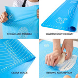 Non-Stick Silicone Baking Mat for Pizza Pastry