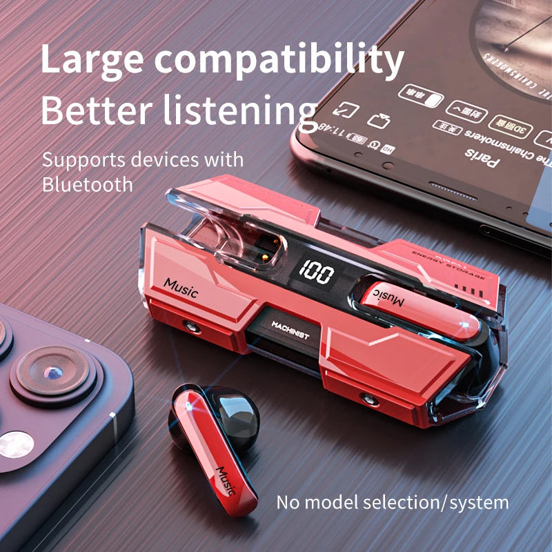 Wireless Bluetooth earphones TWS Touch Headset