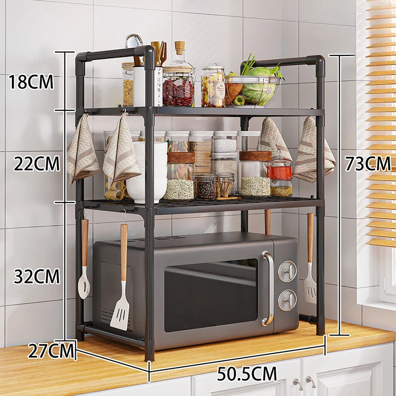 Multi-Layer Simple Countertop Tidying Shelves