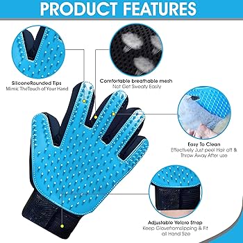 Pet Dog Cat Grooming Cleaning Glove