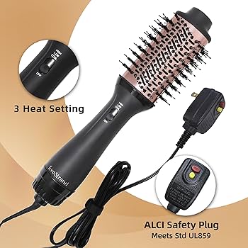 4 in 1 Hair Drying,Straightening,Curling,& Volumizing
