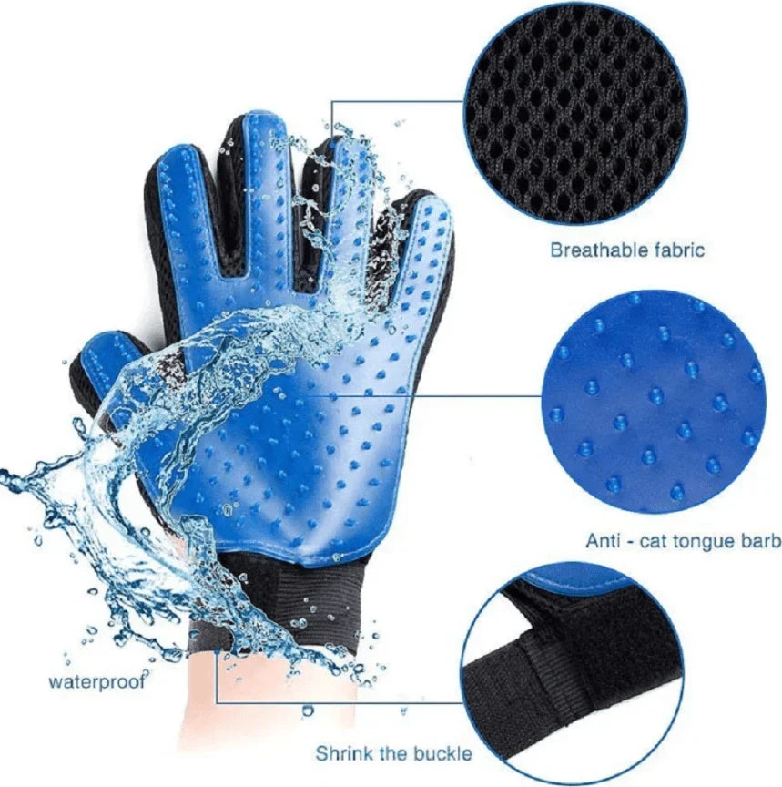 Pet Dog Cat Grooming Cleaning Glove