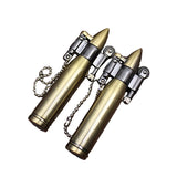 Retro Bullet Kerosene Lighter Keychain