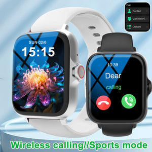 Smart Watch with Full Touch Screen and Fitness Tracking