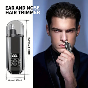USB Rechargeable Nose & Ear Hair Trimmer