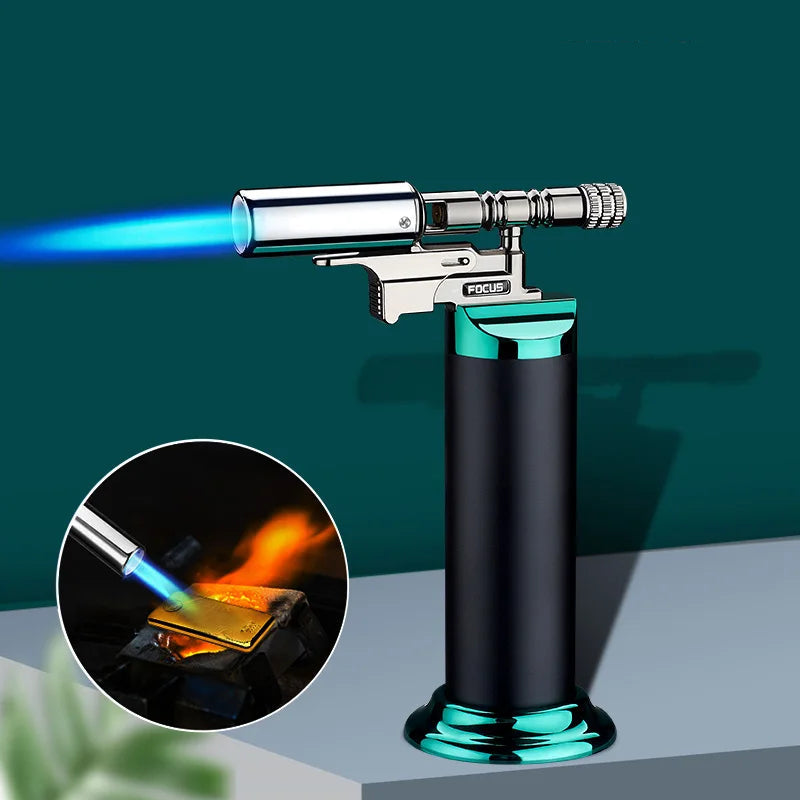 Adjustable Blue Flame Torch Lighter