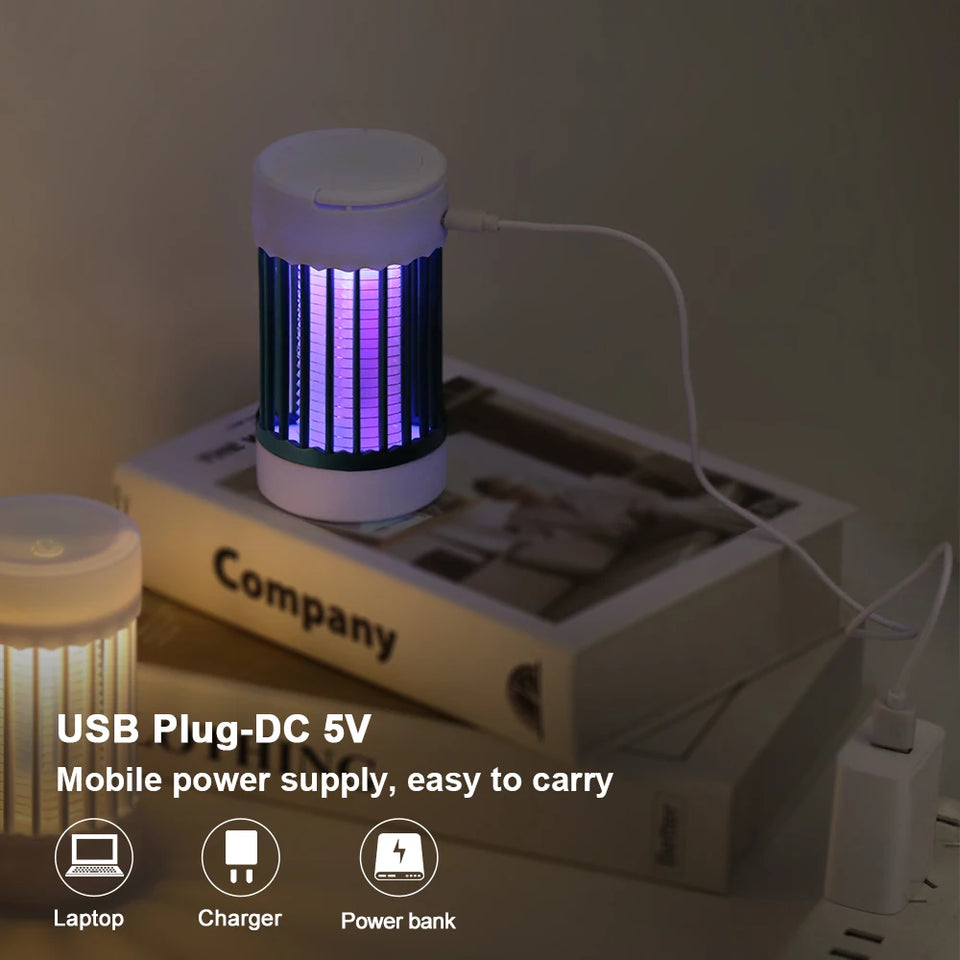 USB Rechargeable Electric Mosquito Killer Lamp