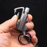 Multifunctional Kerosene Lighter Keychain with Bottle Opener
