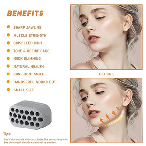Silicone Jaw Exerciser & Facial Toner
