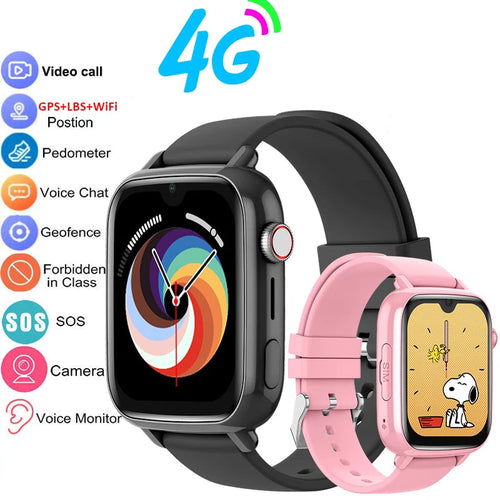 4G Kids Smart Watch with GPS & Video Call