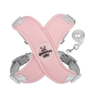 Reflective Pet Harness with Leash Set