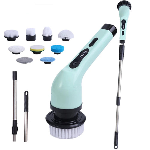 9-in-1 Electric Spin Scrubber Brush