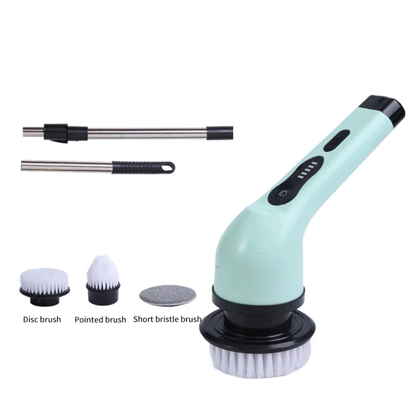 9-in-1 Electric Spin Scrubber Brush