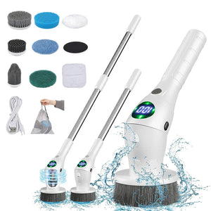 8-in-1 Electric Rotating Cleaning Brush