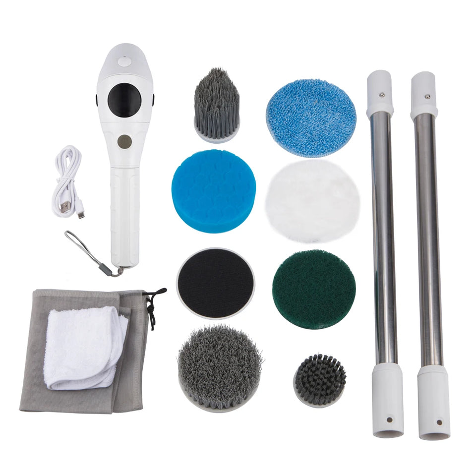 8-in-1 Electric Rotating Cleaning Brush