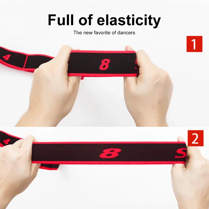 8-Section Dance & Yoga Resistance Stretch Belt