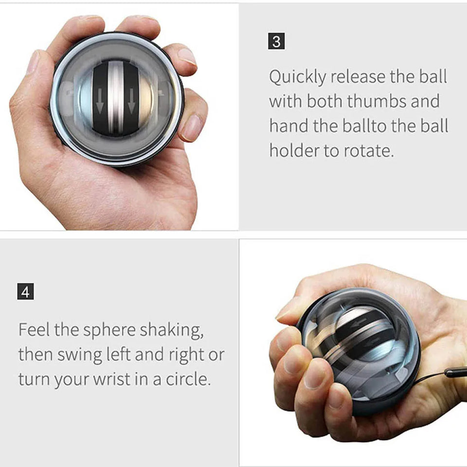 Wrist Power Ball Gyro Hand Strengthener