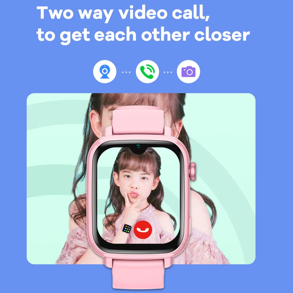 4G Kids Smart Watch with GPS & Video Call