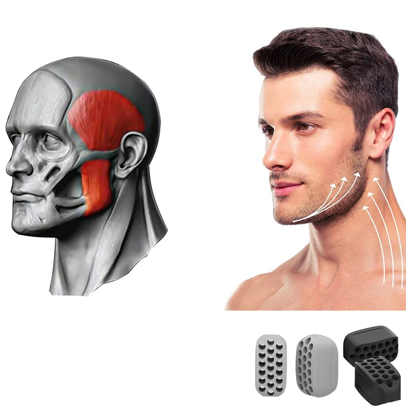 Silicone Jaw Exerciser & Facial Toner