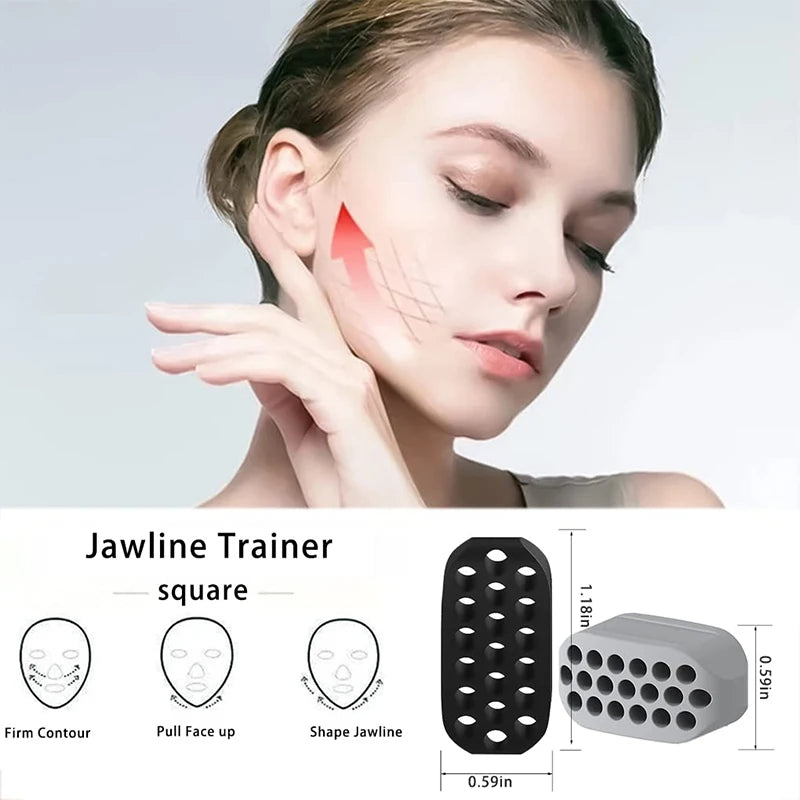 Silicone Jaw Exerciser & Facial Toner