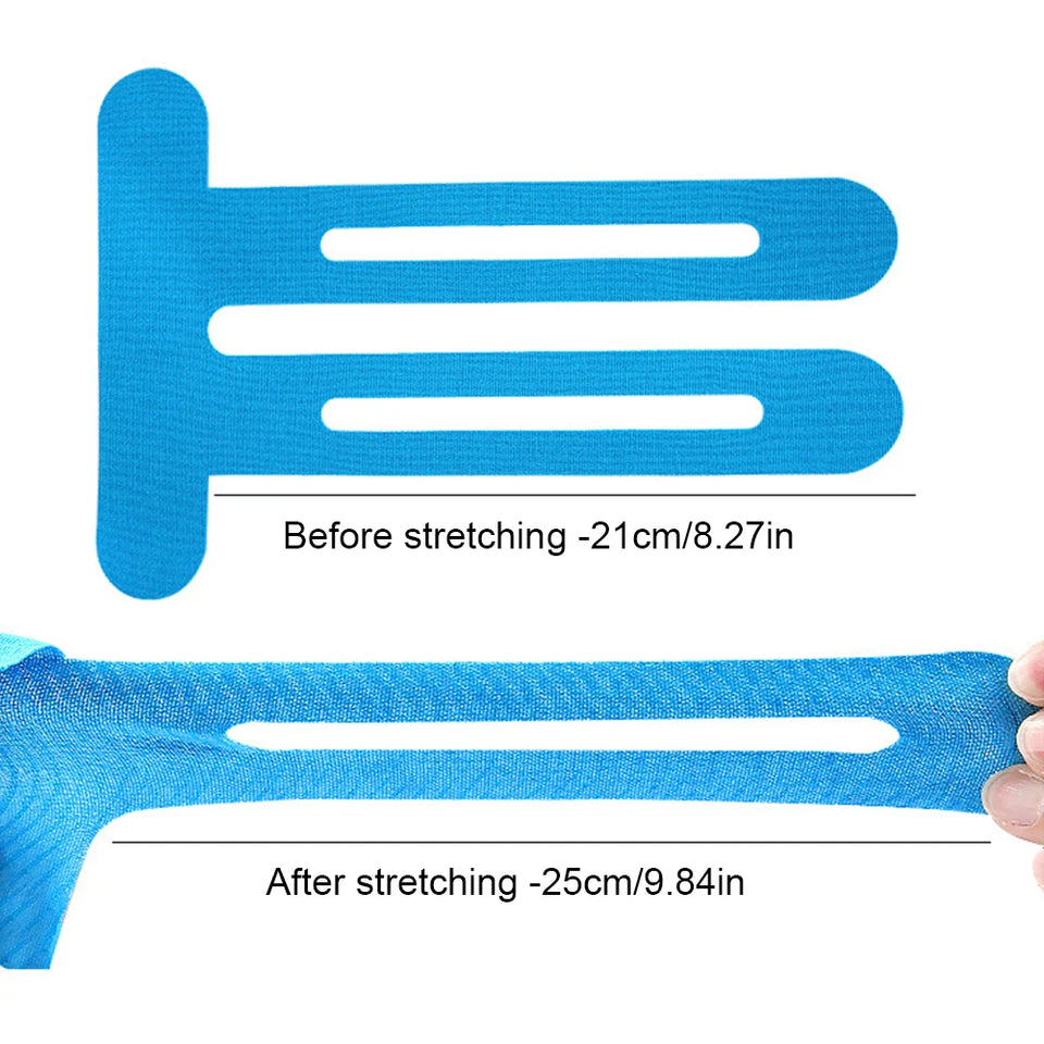 5pcs Precut Kinesiology Tape Patches