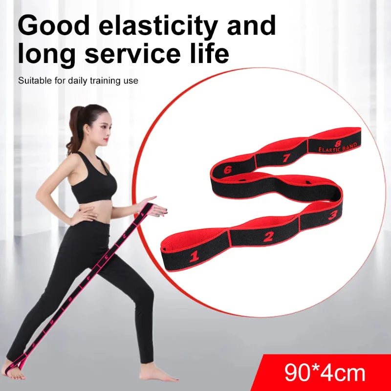 8-Section Dance & Yoga Resistance Stretch Belt