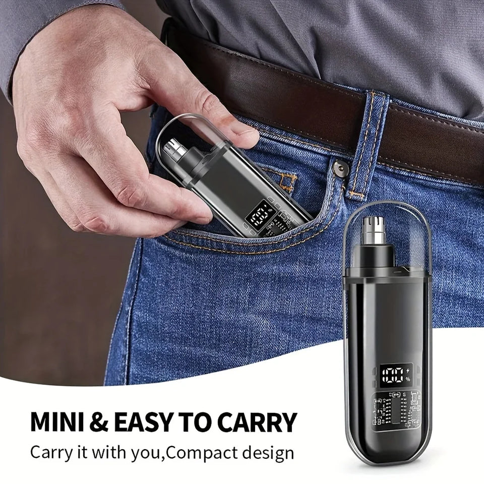 USB Rechargeable Nose & Ear Hair Trimmer