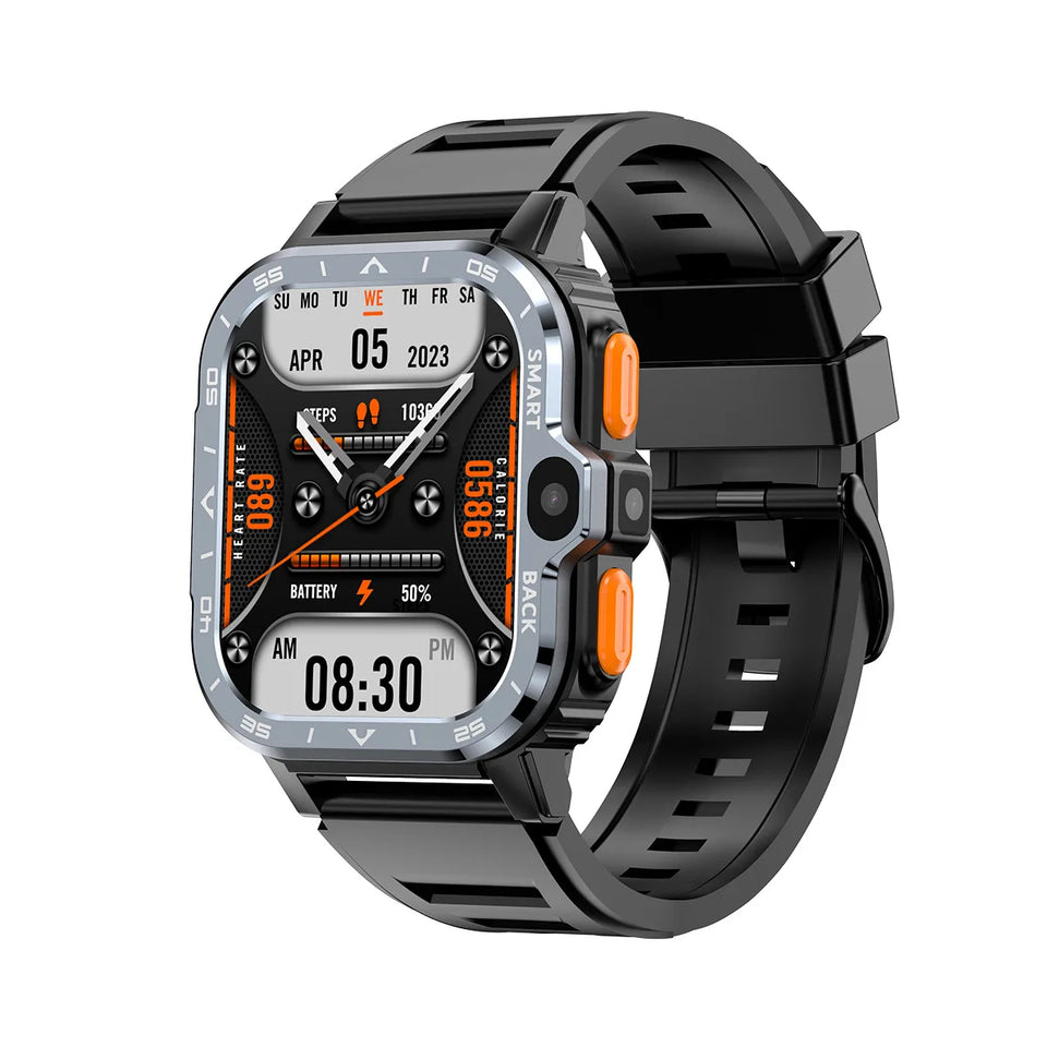 Android Smart Watch with Dual Camera & 4G SIM Support