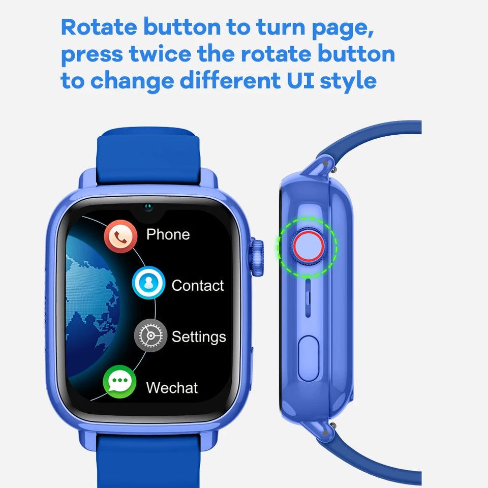 4G Kids Smart Watch with GPS & Video Call