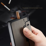Portable Metal Cigarette Case for 10 King Size Cigarettes