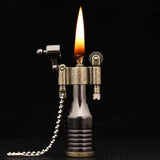 Retro Bullet Kerosene Lighter Keychain