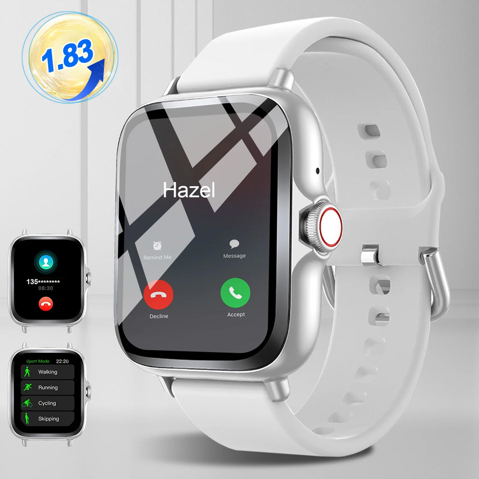 Smart Watch with Full Touch Screen and Fitness Tracking