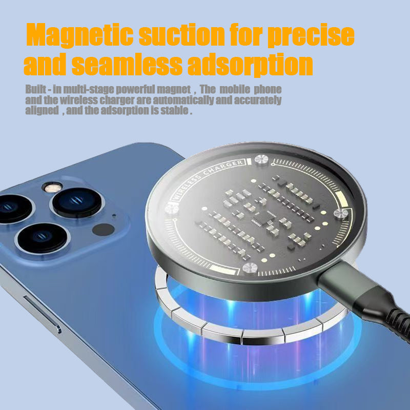 Qi2 15W Magnetic Wireless Charger