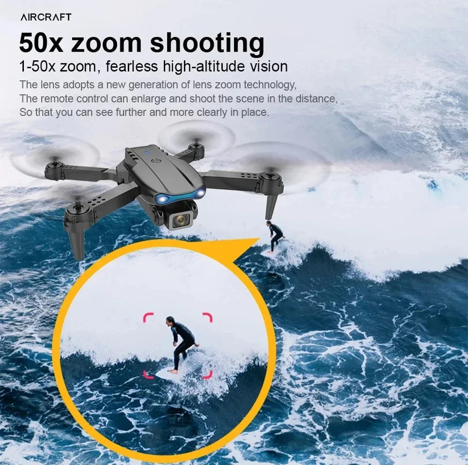 The Upgraded Dual Camera E99 Drone