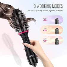 4 in 1 Hair Drying,Straightening,Curling,& Volumizing