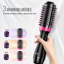 4 in 1 Hair Drying,Straightening,Curling,& Volumizing